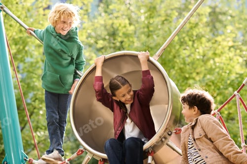 Preview: Joyful autumn afternoons spent playing in the park with friends and laughter