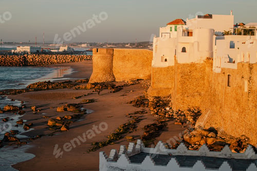 Preview: Assilah in Morocco. Moroccan architecture and culture. Travel destinations in Morocco