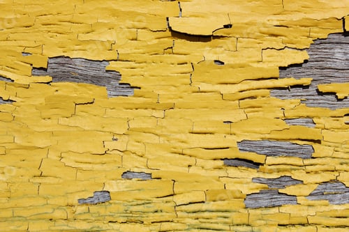 Preview: Yellow textured decaying paint background