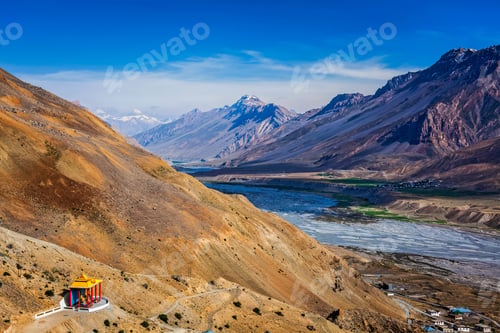 Preview: Spiti Valley in Himalayas, Himachal Pradesh, India