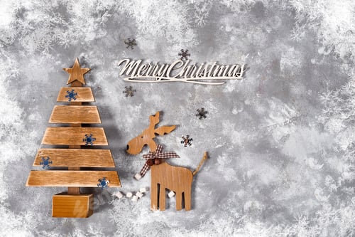 Preview: New year or Christmas background.