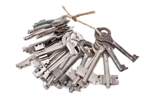 Preview: Bunch of keys on rope