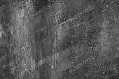 Preview: Concrete, plaster wall texture with brush strokes, black surface with brush strokes background