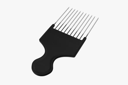 Preview: Afro Pick with Metal Tines