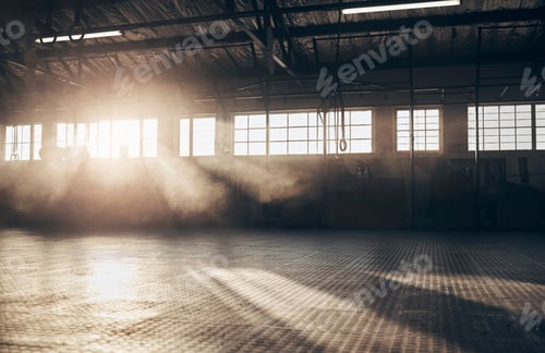 Preview: Welcome, are you ready to transform yourself. Shot of an empty gym.