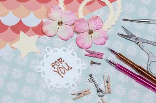Preview: scrapbook - process of creating a postcard