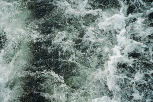 Preview: Foaming Water Surface Texture Background Abstract