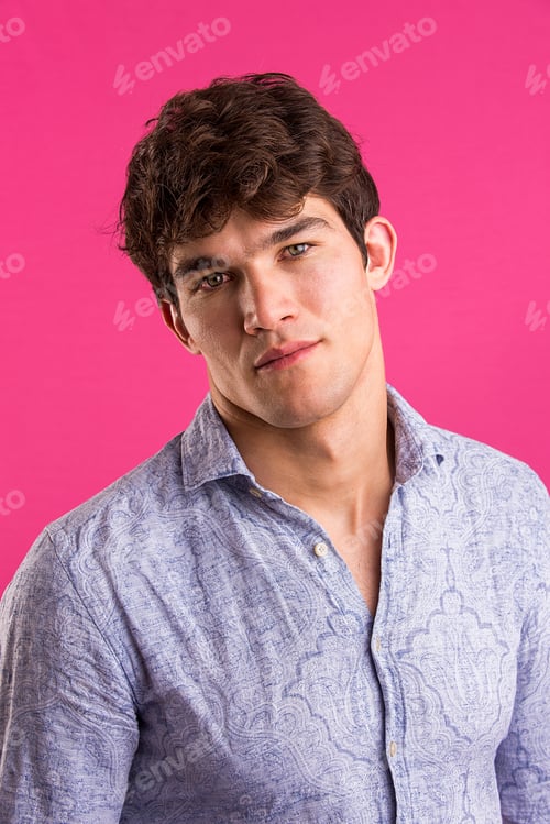 Preview: Portrait of handsome man