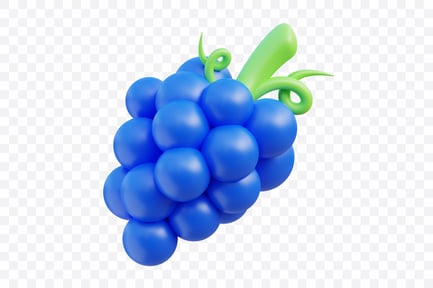 Preview: Purple Grapes Bunch