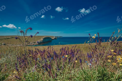 Preview: seascape, beautiful views of the rocky cliffs to the sea