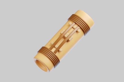 Preview: Asian scroll tied with cord