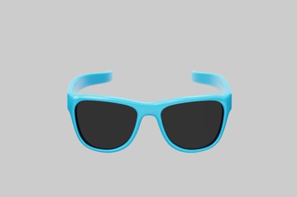 Preview: Sky blue summer sunglasses