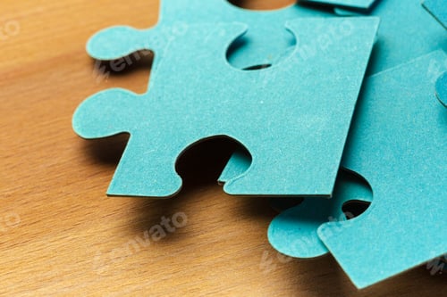Preview: Incomplete puzzle with missing piece
