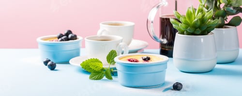 Preview: Traditional french sweet fruit dessert clafoutis
