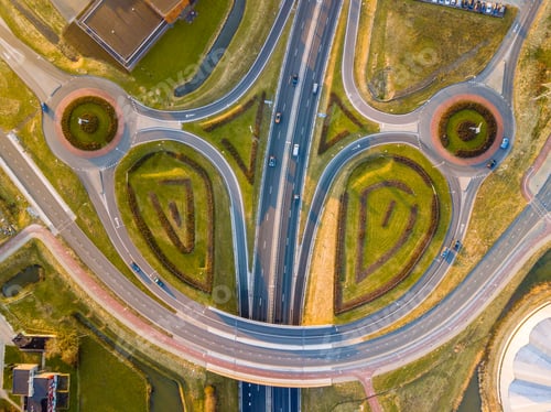 Preview: Intersection in Beltway around city of Groningen