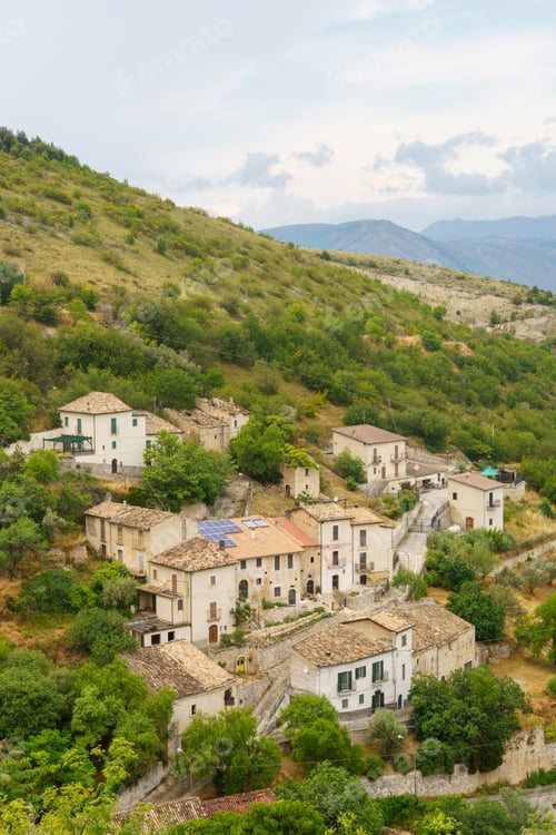 Preview: View of Capestrano, old city in Abruzzi