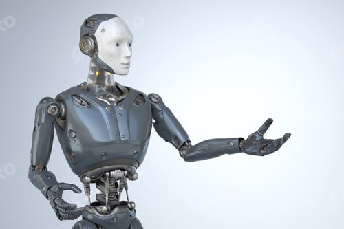 Preview: Robot giving his hand
