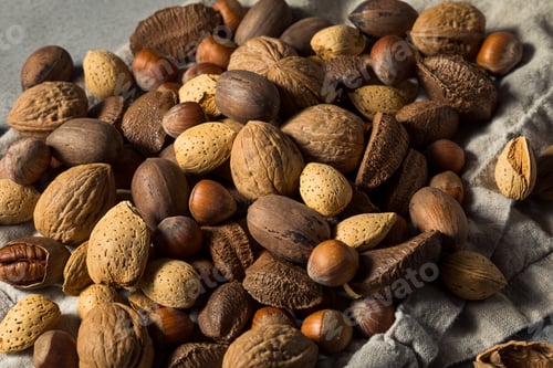 Preview: Raw Brown Organic Mixed Nuts