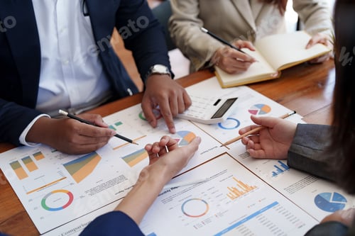 Preview: Business People Planning Strategy at Office Workplace