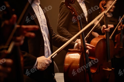 Preview: String Quartet Making Curtain Call on Stage