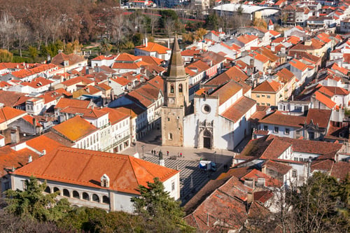 Preview: Overview of Old Town of Tomar, Portugal