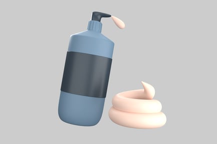 Preview: Dispenser with lotion