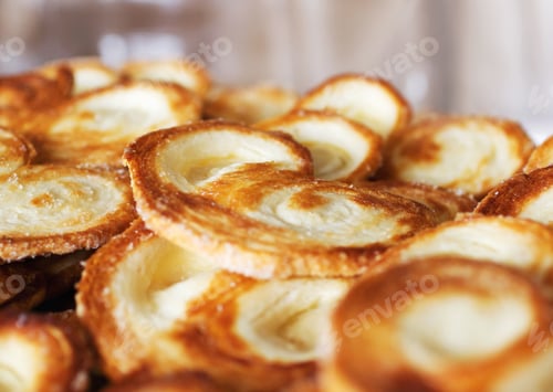 Preview: Fresh and tasty. Cropped shot of a tray of baked goods.