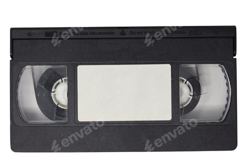 Preview: vhs retro video isolated cassette vintage