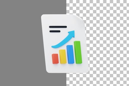 Preview: Report 3D Icon