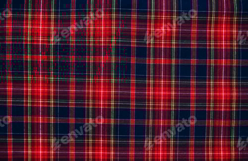 Preview: Red, Blue, and Green Plaid Fabric Pattern