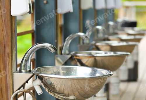 Preview: sinks and taps outdoor