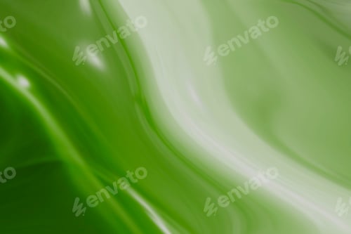 Preview: White and green swirl patterned background