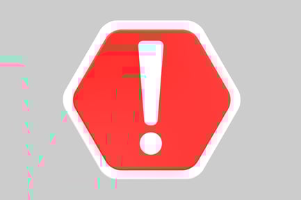 Preview: Red exclamation sign icon