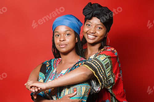 Preview: Two black sisters embracing