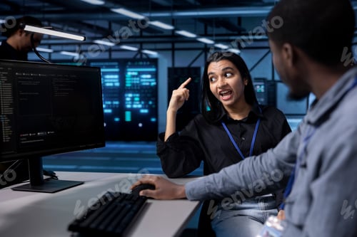Preview: Supervisor berating employee after failing to optimize server room