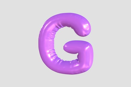 Preview: 3D G Alfabet