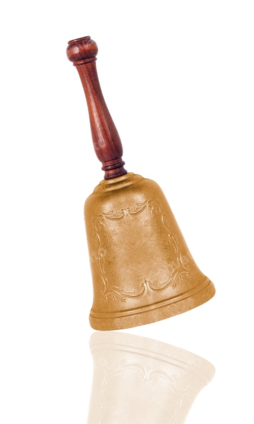 Preview: School bell isolated