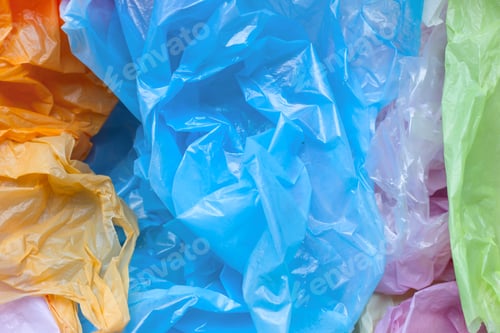 Preview: Colorful plastic bags