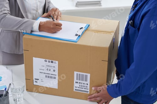 Preview: Signing for delivery