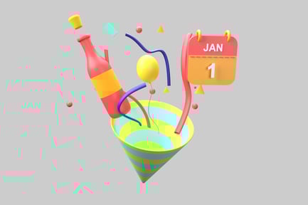 Preview: New year celebration assets