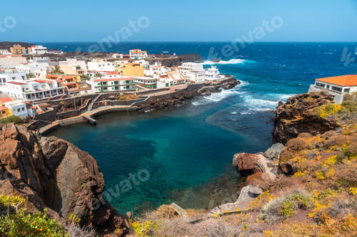 Preview: Wonderful in the village of Tamaduste on the island of El Hierro, Canary Islands, Spain