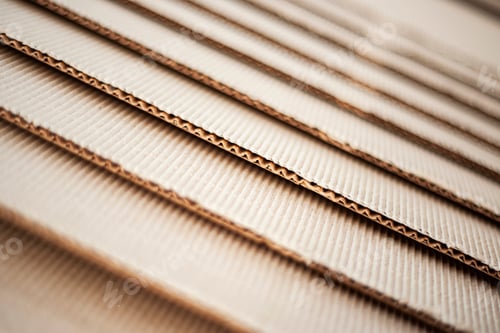 Preview: Full frame shot corrugated cardboard