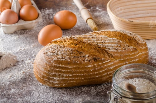 Preview: Homemade sourdough bread rustic