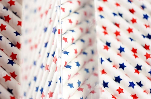 Preview: Red White and Blue Stars Abstract Patriotic Design