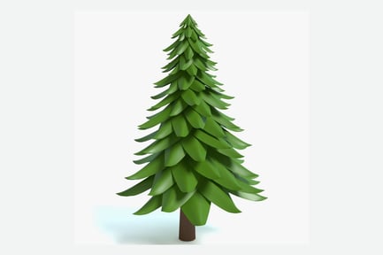 Preview: Stylized Pine Tree