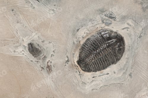 Preview: trilobites fossil in stone