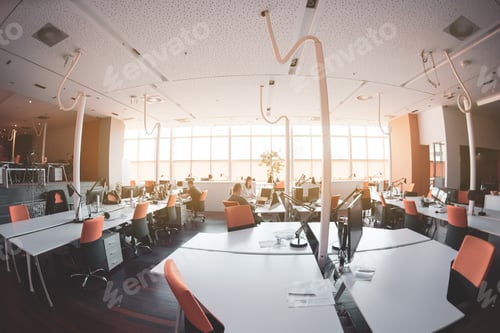 Preview: busy coworking office space