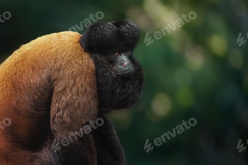 Preview: Uta Hick Bearded Saki (Chiropotes utahicki) - New World Monkey