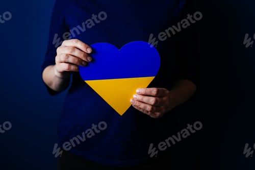 Preview: Image showing support for Ukrain during war with Russia.