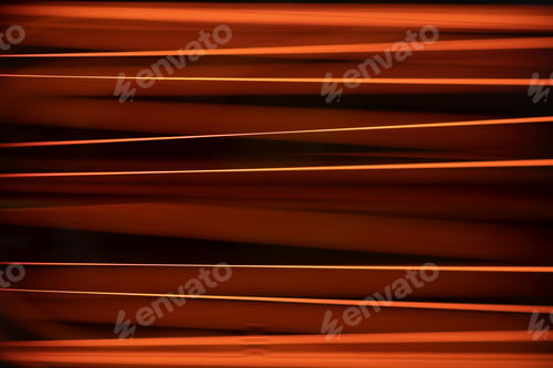 Preview: Red-orange background in stripes with an abstract pattern
